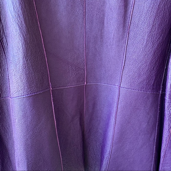 Reversible (faux??) leather jacket - Picture 5 of 6